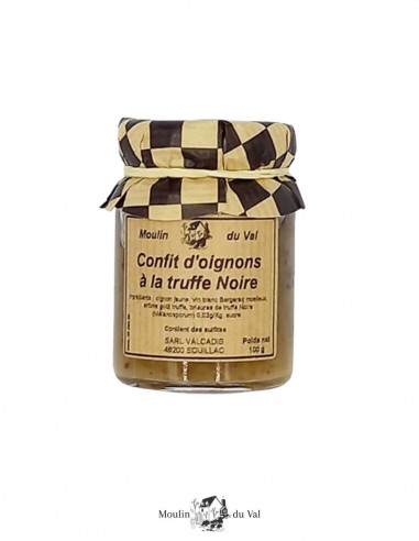 Confit d'Oignons à la Truffe Noire 100g