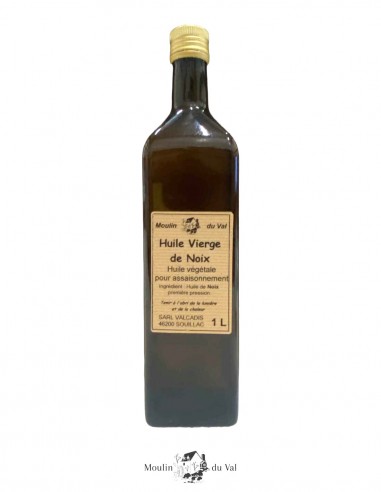 Huile de Noix Vierge Bouteille 100cl Huile de Noix Vierge Bouteille 100cl